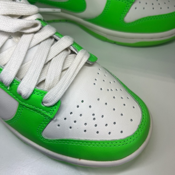 Nike Neon Green and White Athletic Shoes - Picture 8 of 8